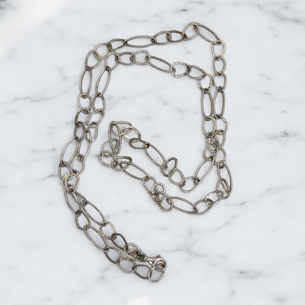 Silpada Retired N2109 “In The Loop” Necklace 31” … - image 3